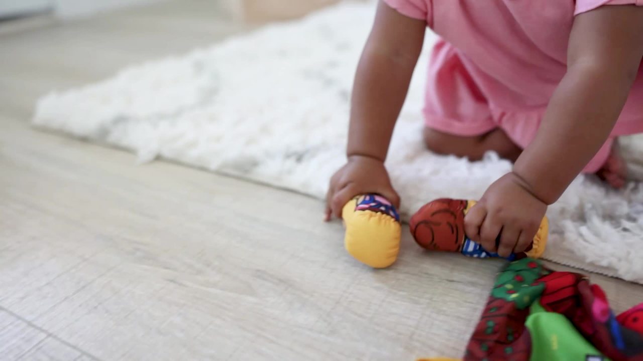 thumbnail video image 2 of Melissa & Doug Take-Along Farm Baby and Toddler Play Mat (19.25 x 14.5 inches) With 9 Animals - Folds To Be Convenient Storage Bag for Travel, 2 of 10