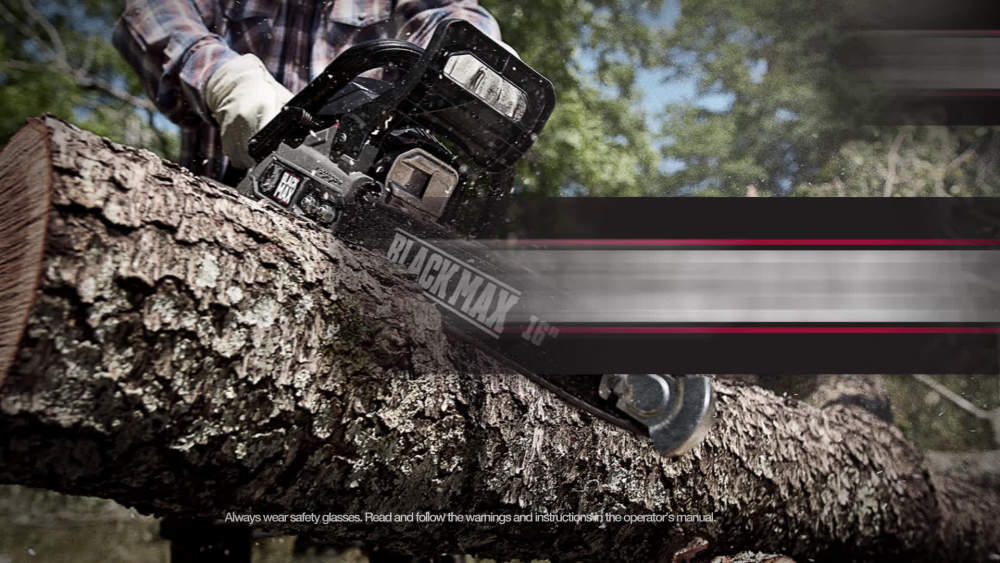 Black Max 16inch Gas Chainsaw 38cc 2Cycle Engine