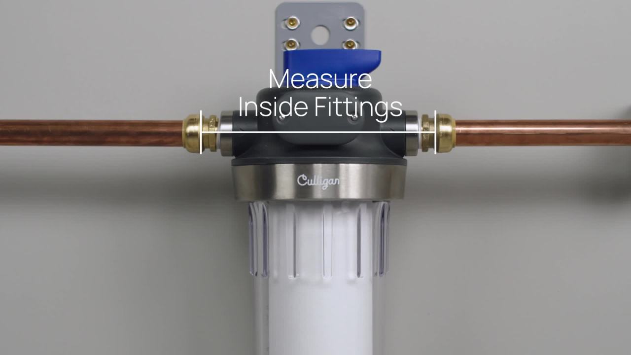 thumbnail video image 2 of Culligan HF-150A Whole Home Standard 3/4" Water Filtration System, 2 of 9