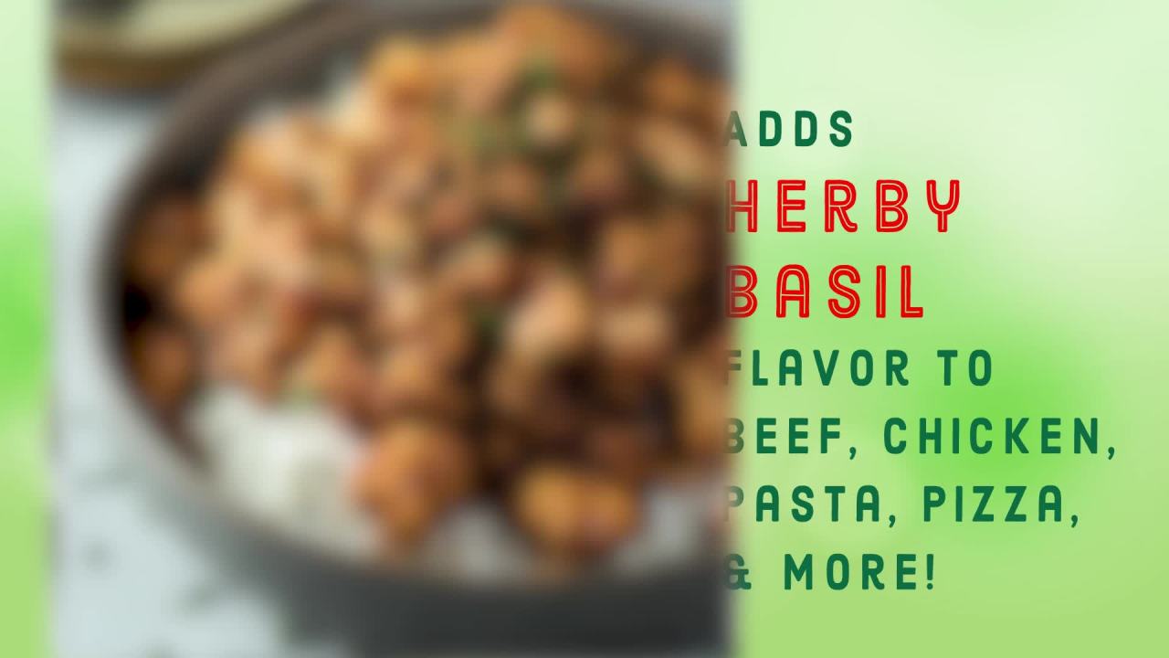 thumbnail video image 2 of Gourmet Garden Lightly Dried Basil, 0.42 oz Cup, 2 of 25