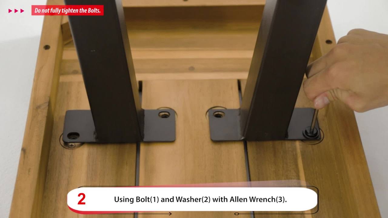 thumbnail video image 2 of GDF Studio Cana Raised Acacia Wood Outdoor - Brown, 2 of 8