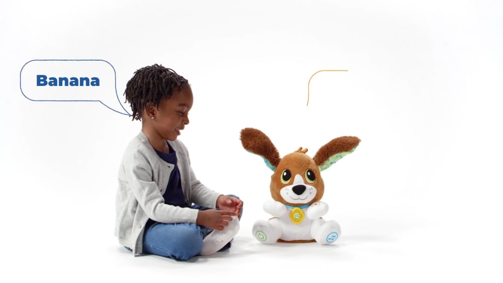 thumbnail video image 3 of LeapFrog Speak & Learn Puppy™ Plush Electronic Pets Baby and Toddler Toys, 3 of 14