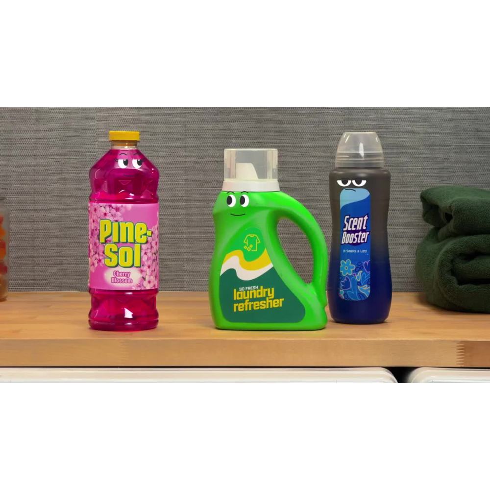 thumbnail video image 2 of (6 pack) Pine-Sol Multi-Surface Cleaner, Cherry Blossom, 48 Fluid Ounces, 2 of 14