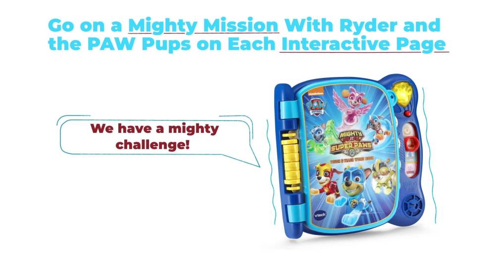 VTech® PAW Patrol Mighty Pups Touch & Teach Word Book With Ryder - image 2 of 14