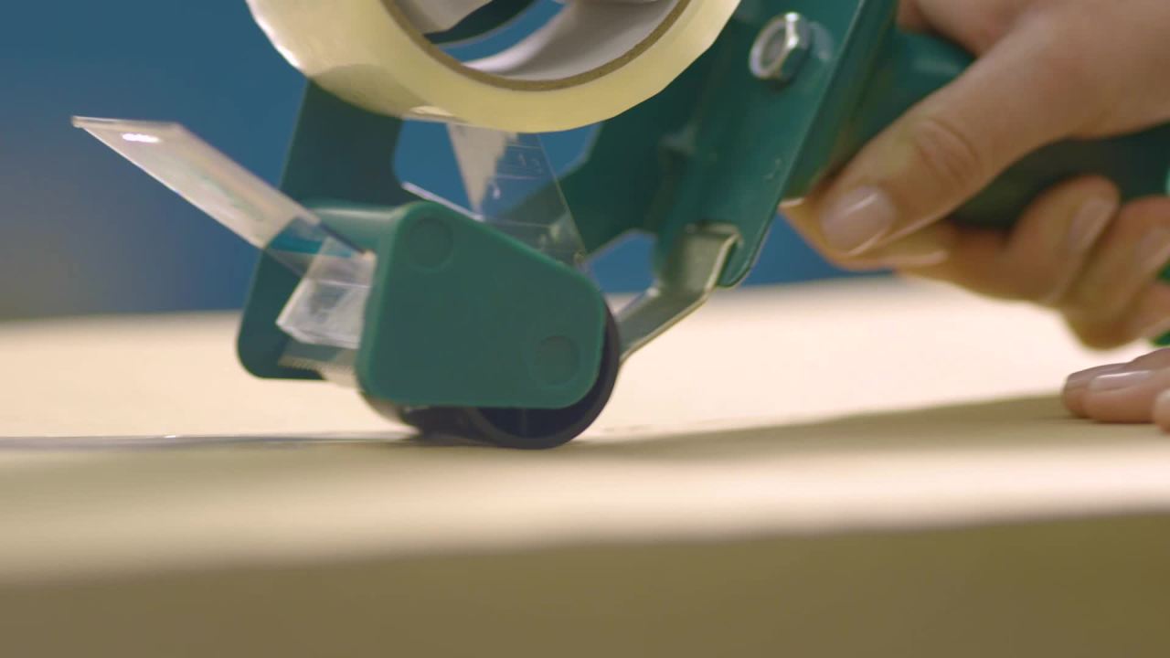 thumbnail video image 4 of 3" Core ShurTech Commercial Grade Packing Tape, 6 Rolls, 4 of 4