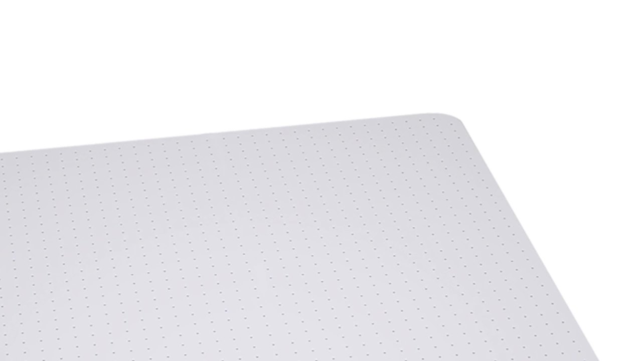 thumbnail video image 2 of Flash Furniture 36'' x 48'' Carpet Chair Mat, 2 of 5