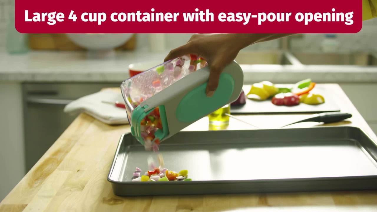 thumbnail video image 3 of GoodCook PRO Veggie Dicer, 3 of 27