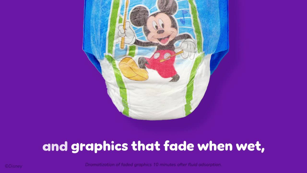 thumbnail video image 2 of Pull-Ups Boys' Potty Training Pants, 2T-3T (16-34 lbs), 124 Count (Select for More), 2 of 15