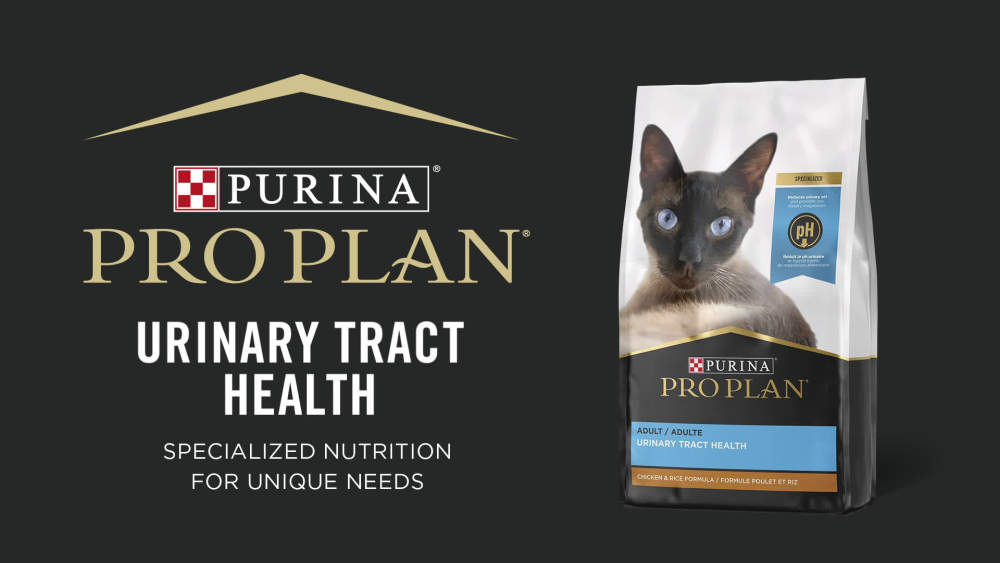 Purina Pro Plan Urinary Tract Health Chicken Rice Dry Cat Food, 16 lb