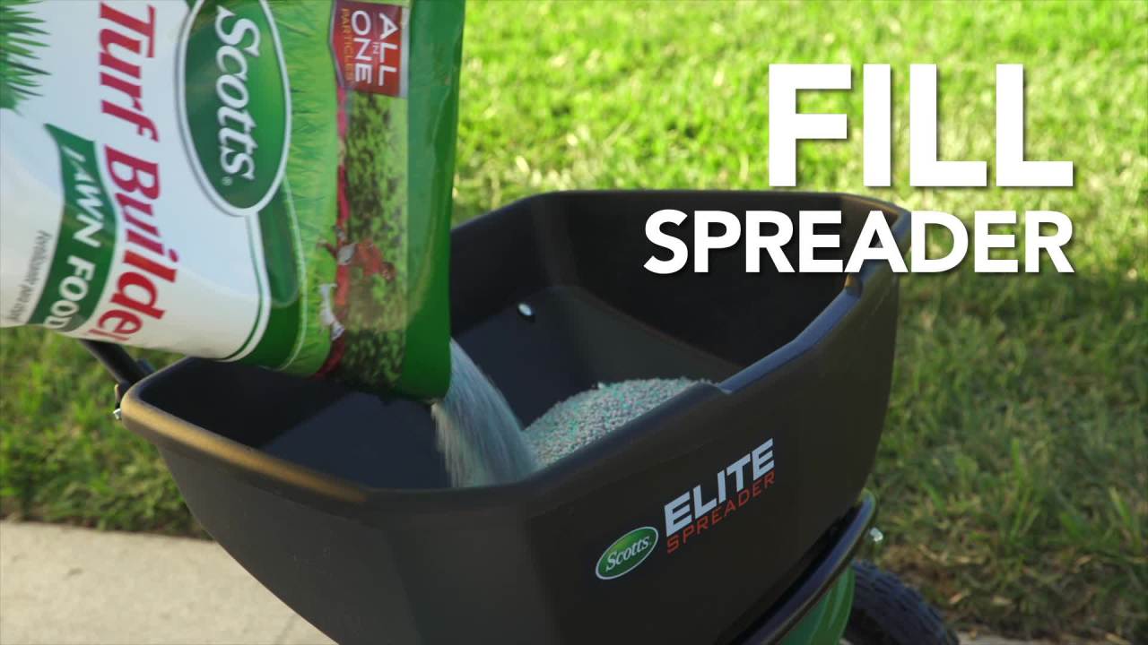 thumbnail video image 2 of Scotts Turf Builder Lawn Fertilizer, 5,000 sq. ft., 12.5 lbs., 2 of 11