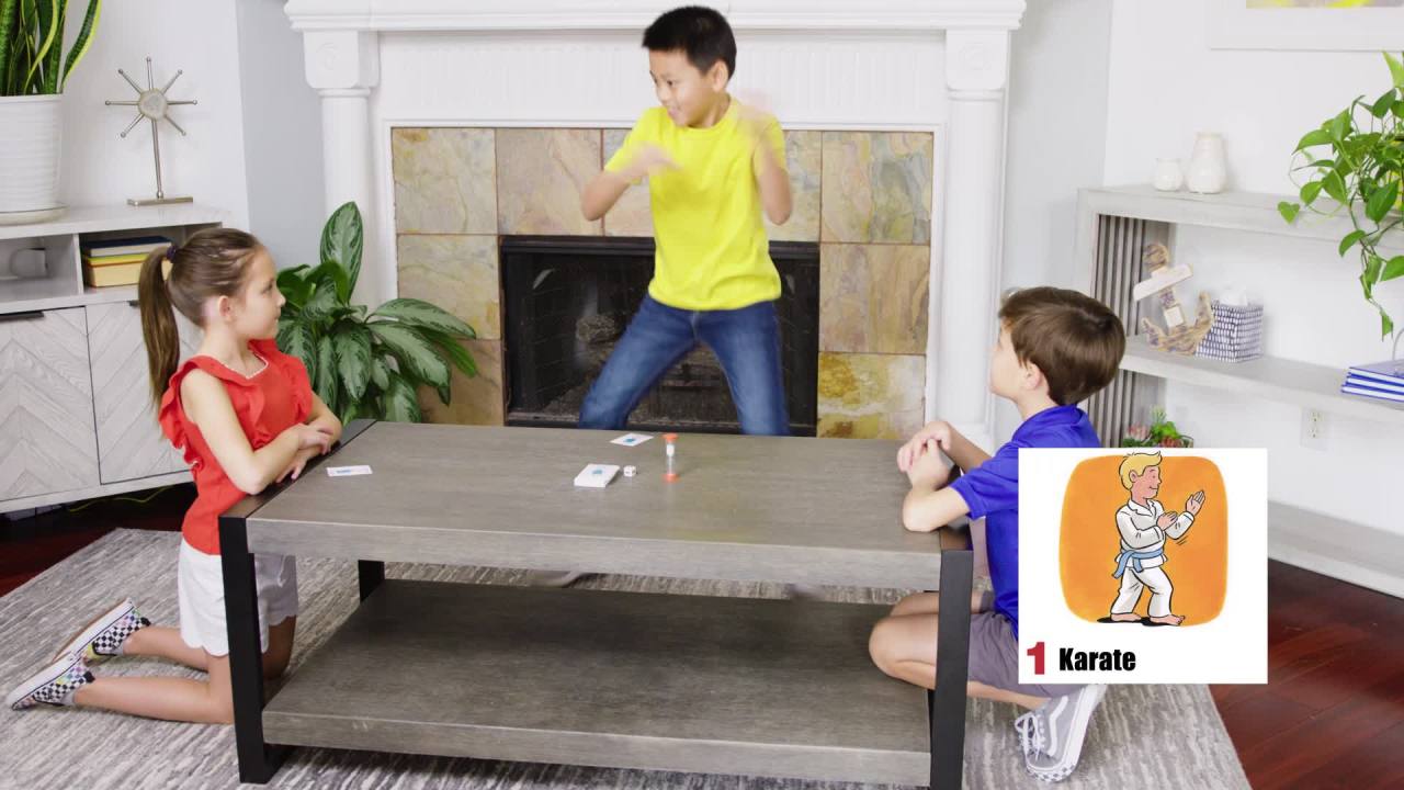 thumbnail video image 2 of Pressman Toys Charades for Kids Game - Engaging Board Game for Children, 2 of 6