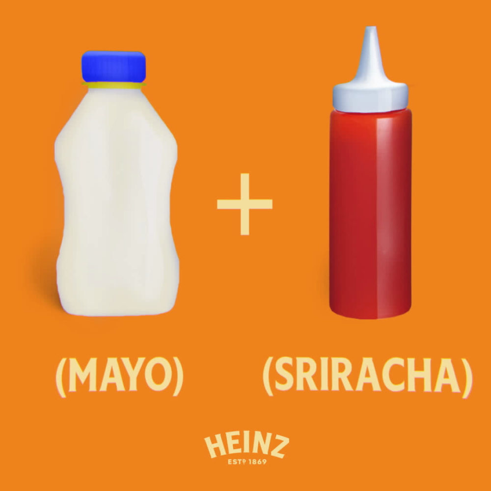 Heinz Mayoracha Mayonnaise & Sriracha Sauce, 16.6 oz Bottle