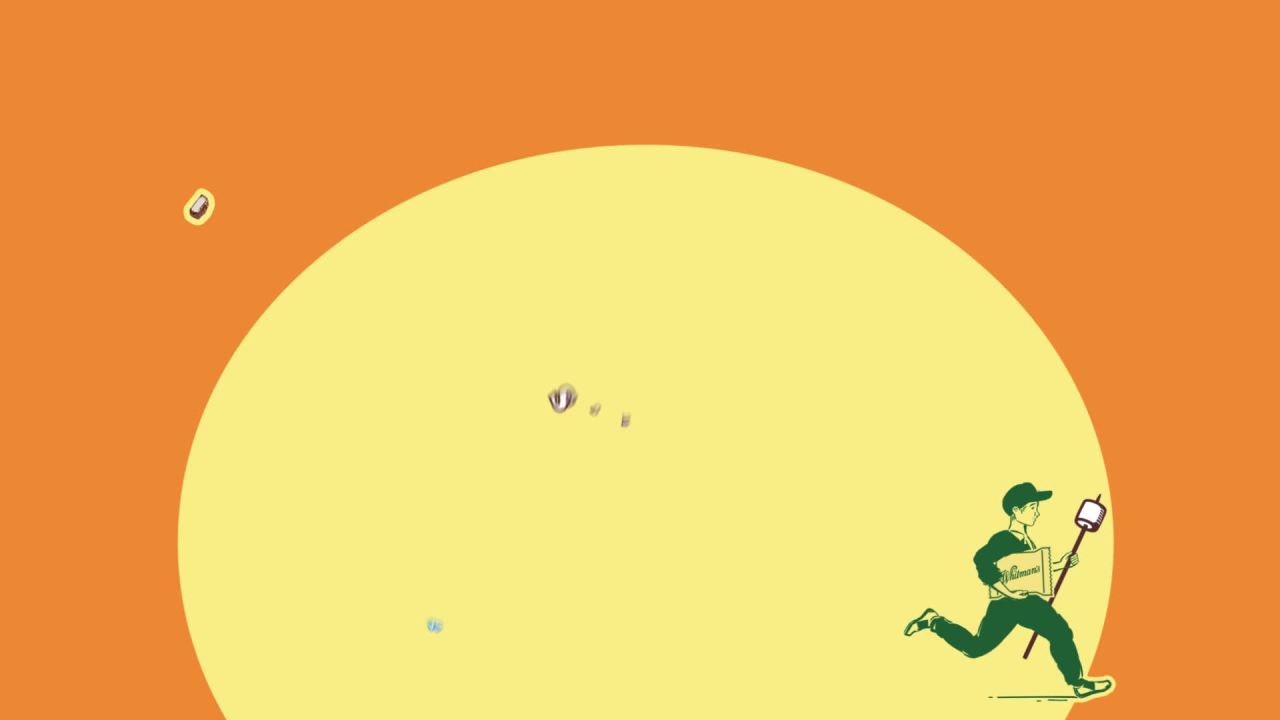 thumbnail video image 2 of Whitman's S'Mores Milk Chocolate Candy Classic Marshmallow, Bag 7.3 oz. (10 pieces), 2 of 8