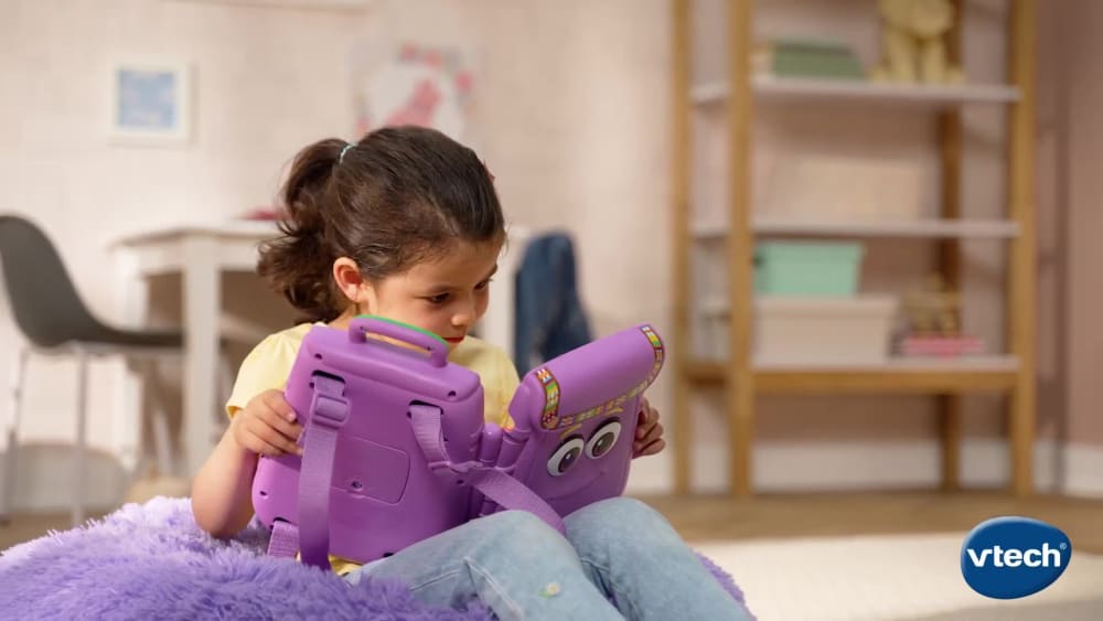 thumbnail video image 2 of VTech® Dora Got Your Back Learning Backpack, Interactive Learning, Ages 3-6 Years Old, 2 of 13