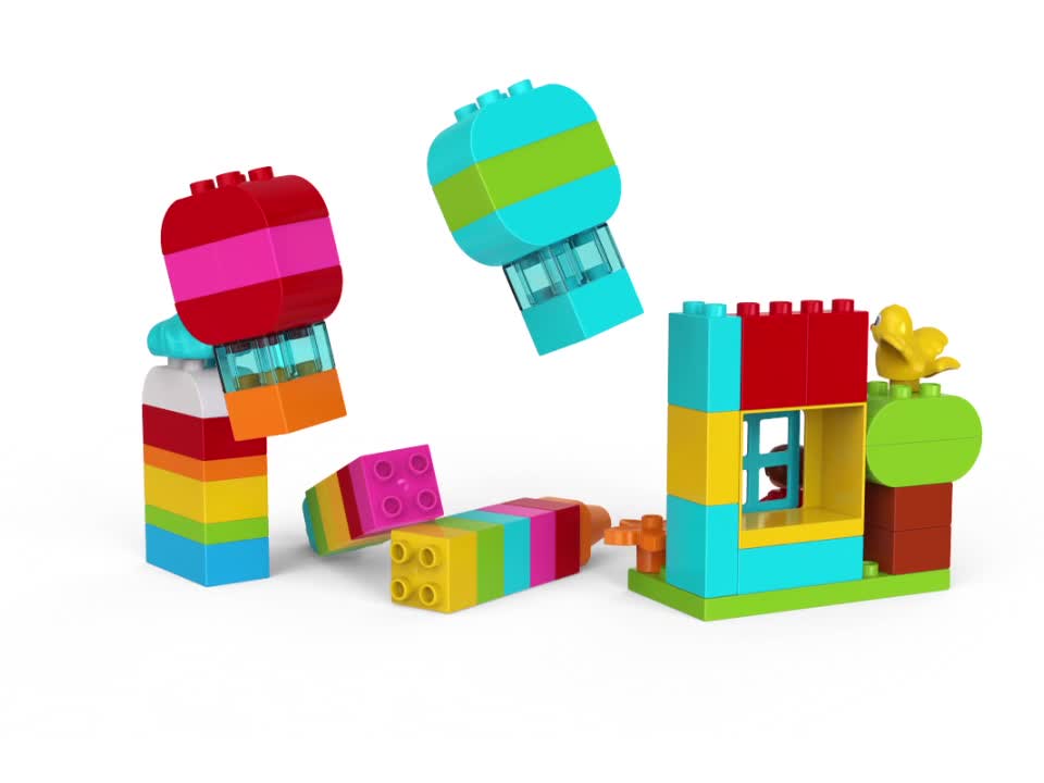 thumbnail video image 2 of Pre-Owned LEGO DUPLO My First Creative Fun 10887 (120 Pieces), 2 of 6