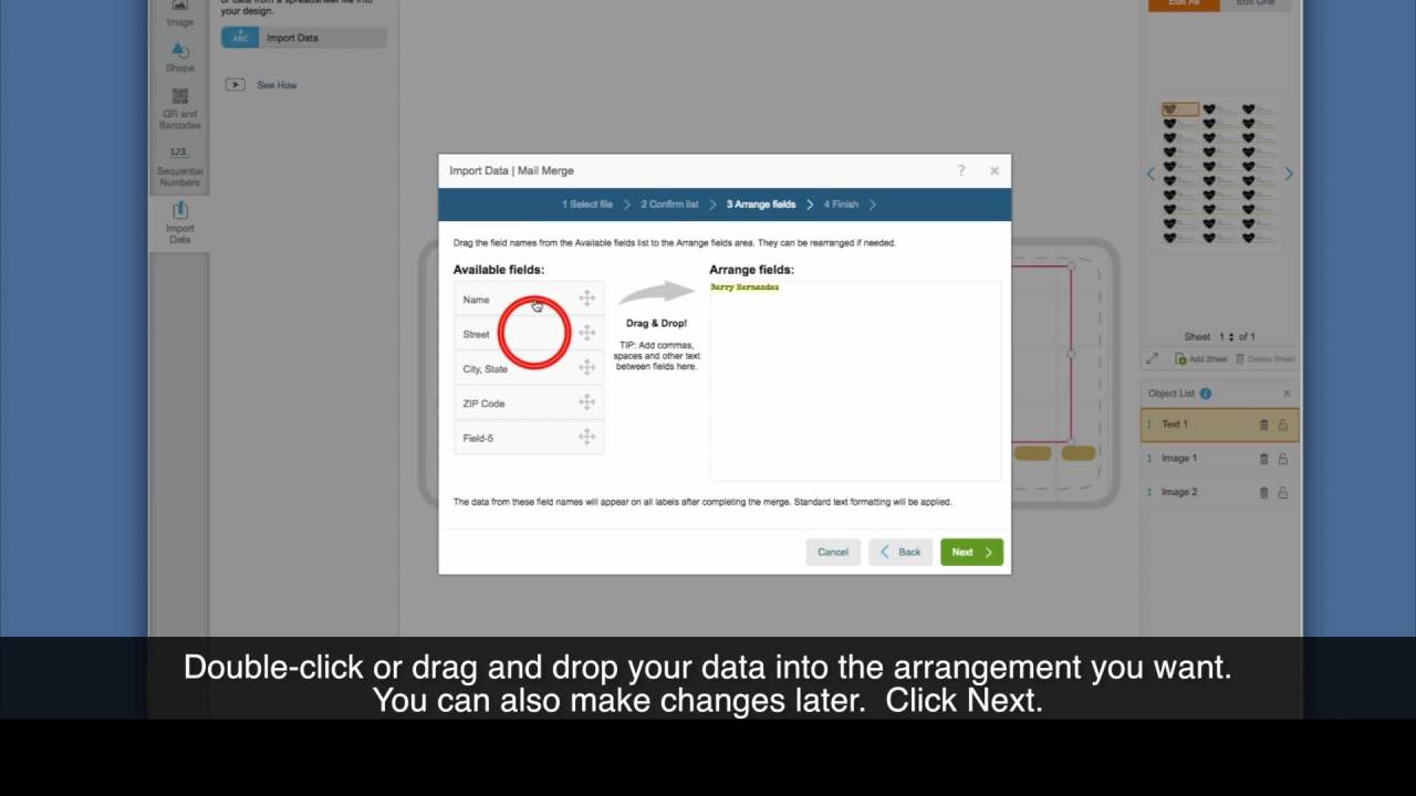 thumbnail video image 2 of Avery Dot Matrix Labels, 2-15/16" x 5", 3,000ct (4076), 2 of 6