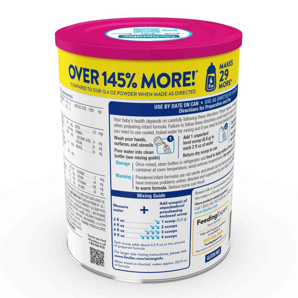 thumbnail video image 2 of Similac Soy Isomil Powder Baby Formula, 30.8-oz Can, Pack of 4, 2 of 11