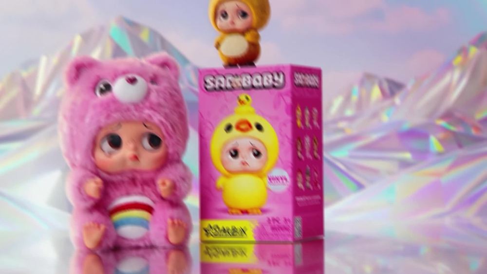 thumbnail video image 2 of Sad Baby Animals Series 1 Blind Box Figurines by STARBOX - Surprise Collectible Toy for Ages 3+, 2 of 12