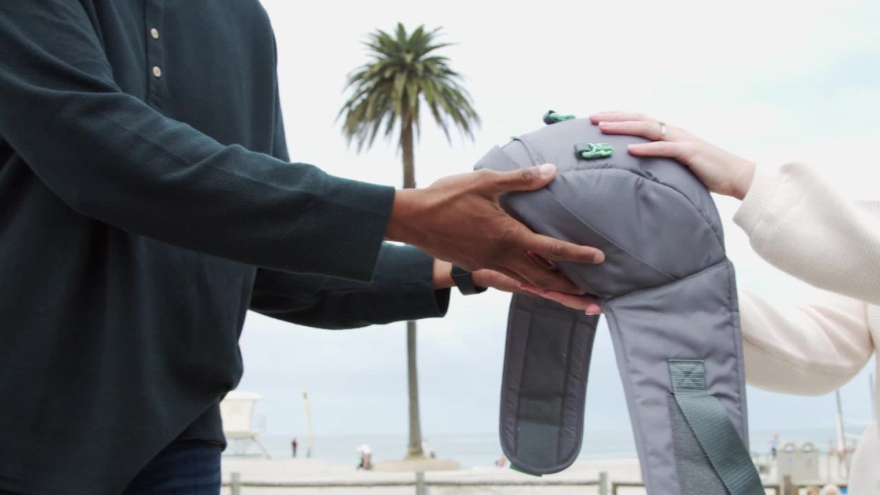 thumbnail video image 2 of Infantino Hip Rider 5-in-1 Hip Seat Carrier, 2 of 12