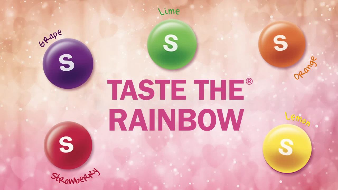 thumbnail video image 2 of Skittles Original Chewy Candy Valentines Day Heart Box Candy Gift - 6.51 oz, 2 of 11