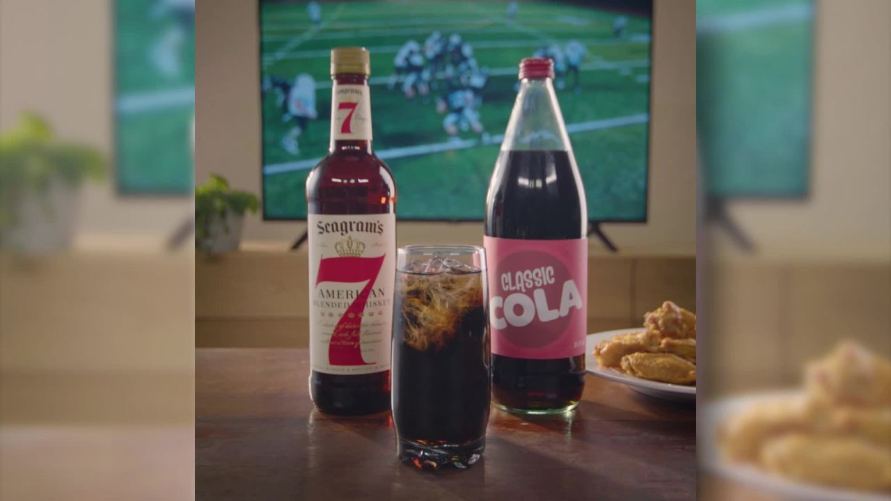 thumbnail video image 2 of Seagram's 7 Crown American Blended Whiskey, 750 mL Glass Bottle, 40% ABV, 2 of 13