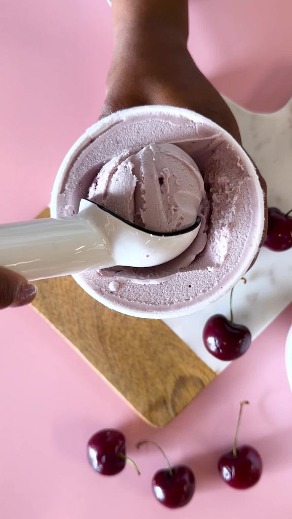 thumbnail video image 2 of Haagen Dazs Cherry Vanilla Ice Cream, Gluten Free, Kosher, 14 oz, 2 of 12