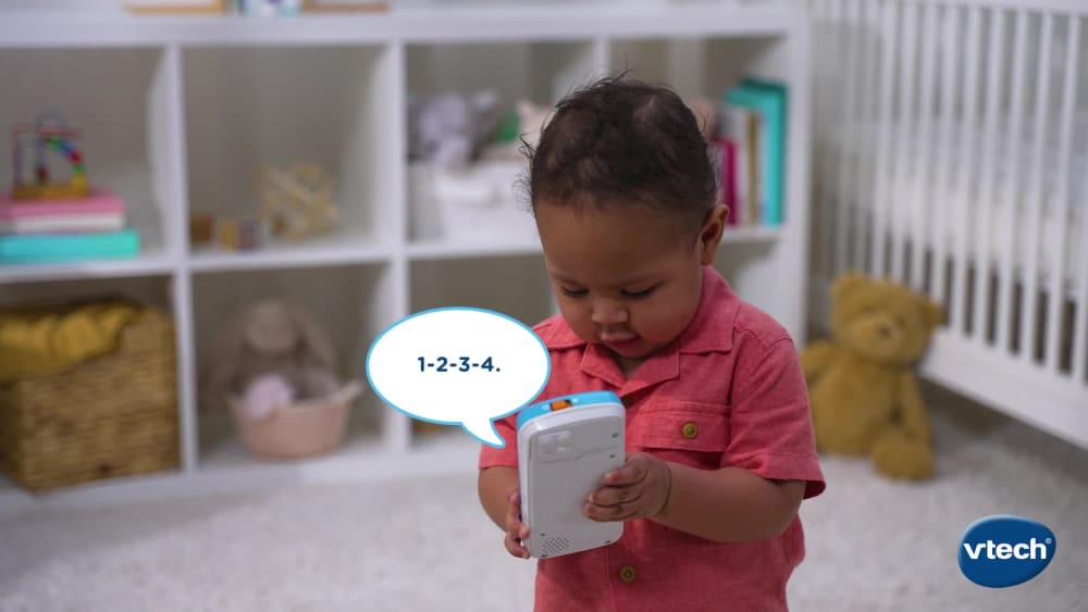 thumbnail video image 2 of VTech Slide & Play Piano Phone Baby and Toddler Toys, 2 of 11