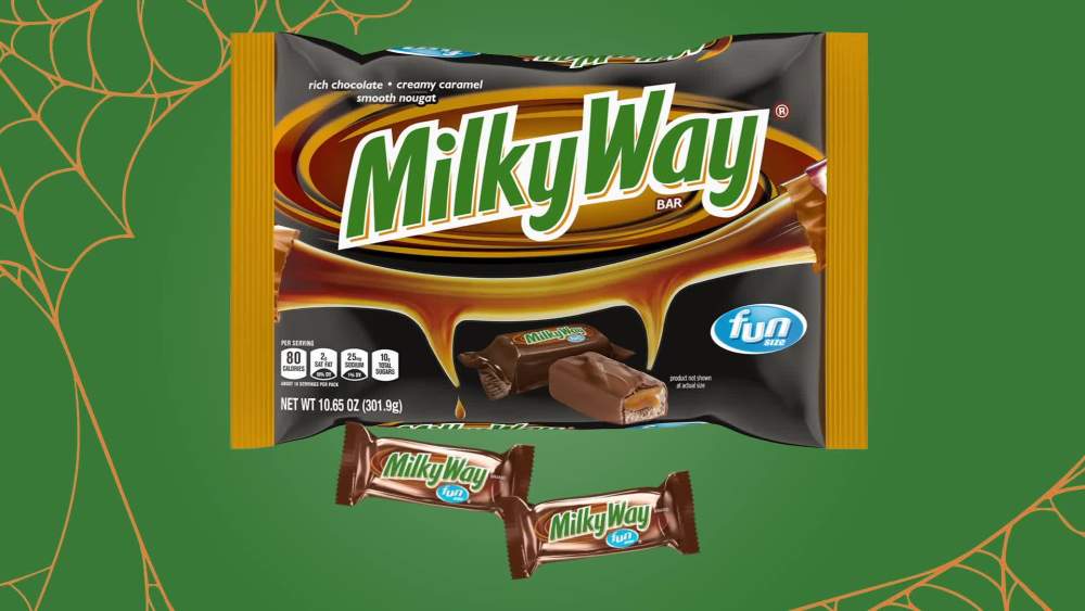 Milky Way Fun Size Halloween Chocolate Candy Bars 1065oz Bag