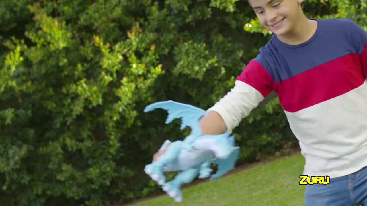thumbnail video image 2 of Robo Alive Ferocious Fire Dragon Battery-Powered Robotic Toy by Zuru, 2 of 8