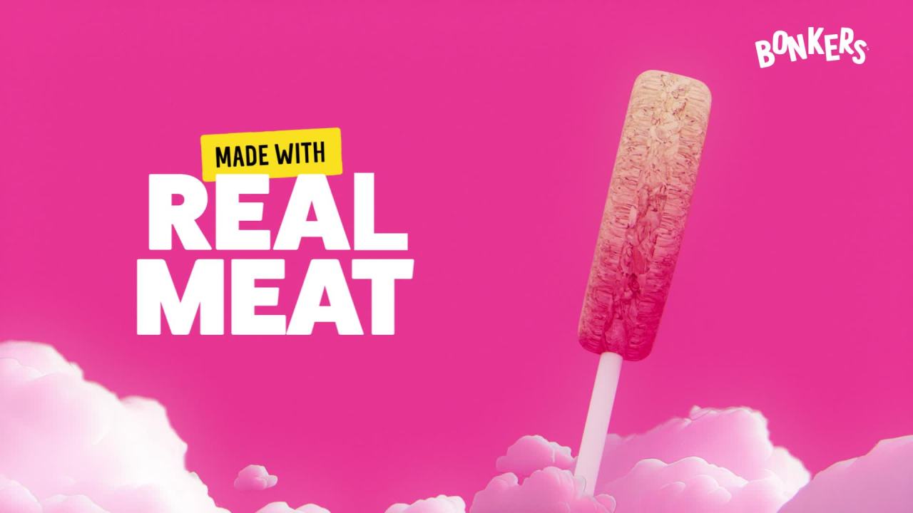 thumbnail video image 2 of BONKERS Purrpops Freeze-Dried Tuna Flavored Lollipop Treats for Cats, 4 Pack, 2 of 10