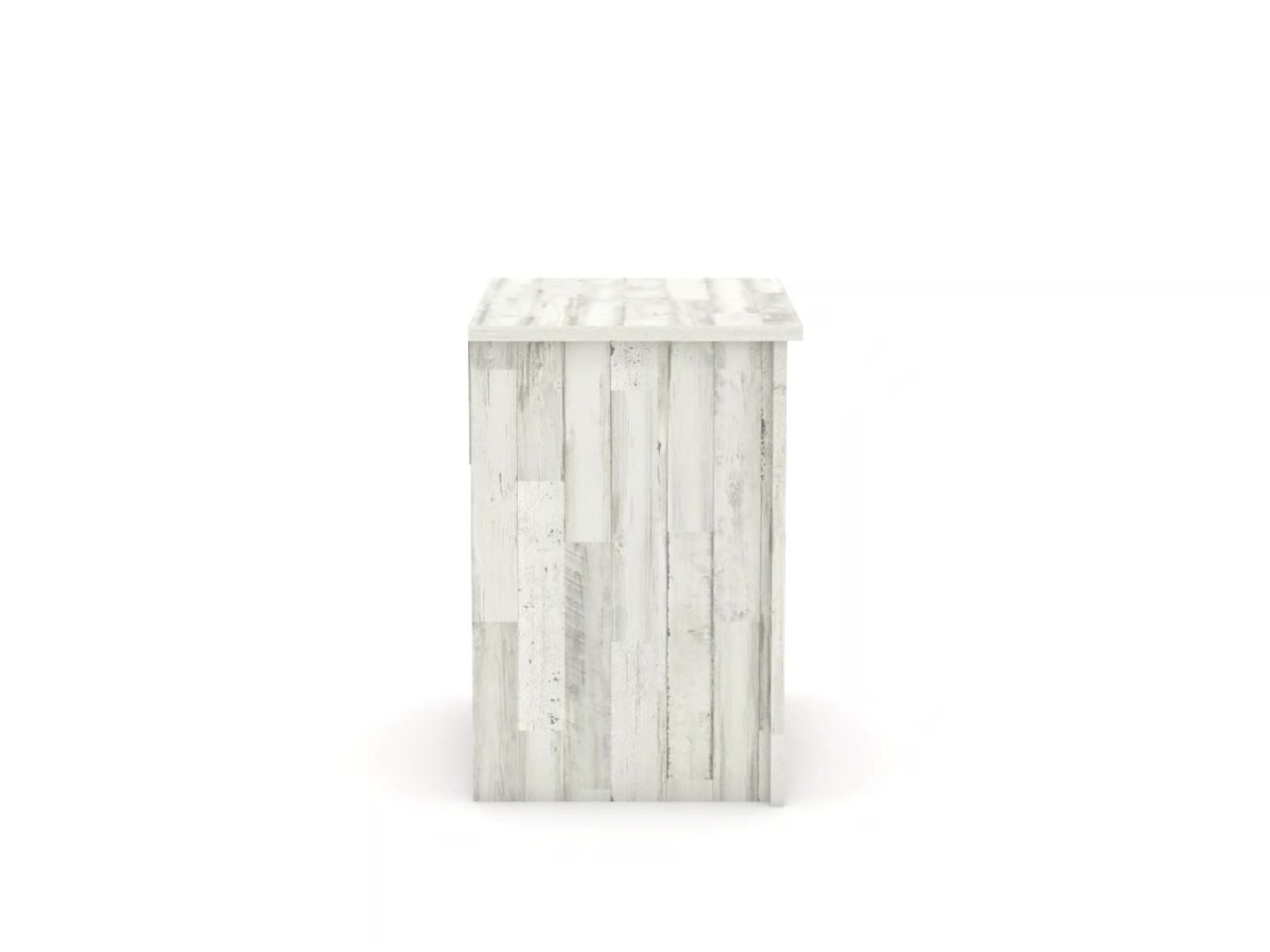 thumbnail video image 2 of Sauder River Ranch Rustic Nightstand with Drawer, White Plank Finish, 2 of 13