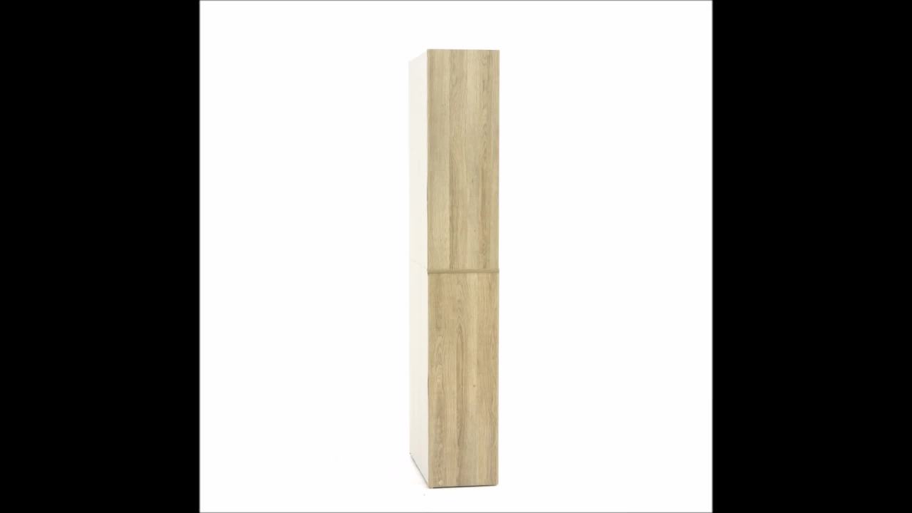 thumbnail video image 2 of Sauder Beginnings 5-Shelf Bookcase, Summer Oak Finish, 2 of 12