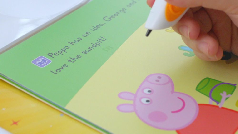 thumbnail video image 2 of LeapFrog LeapStart Peppa Pig Playing Together Learning Book Level 1, Ages 2-5, 2 of 8