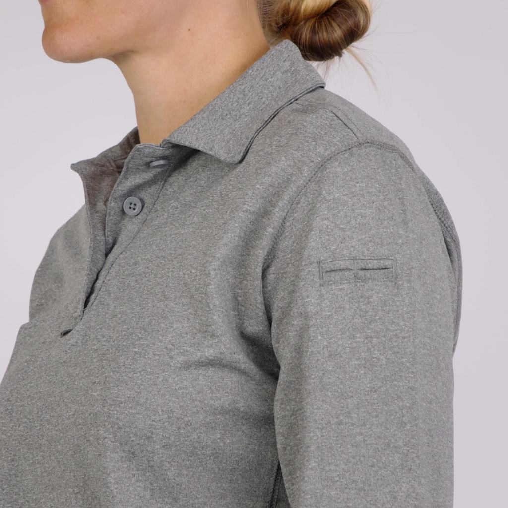 thumbnail video image 2 of Propper Women's Edgetec Long Sleeve Polo, 2 of 9