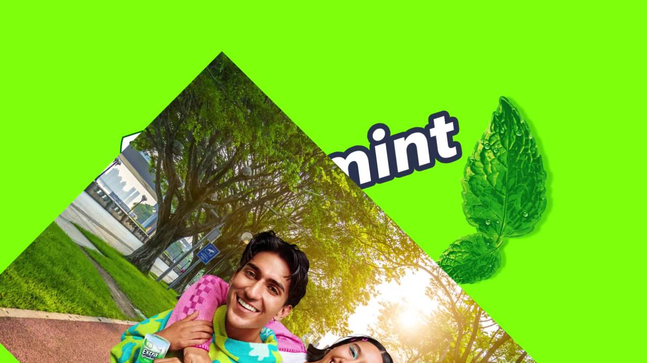 thumbnail video image 2 of Extra Refreshers Spearmint Sugar Free Chewing Gum - 40 Pieces Bottle, 2 of 13