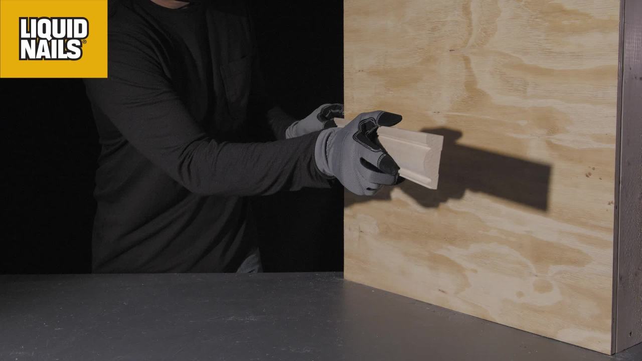 thumbnail video image 2 of Liquid Nails Fuze*It All Surface Construction Adhesive (LN-2000W), 5 oz, 2 of 8