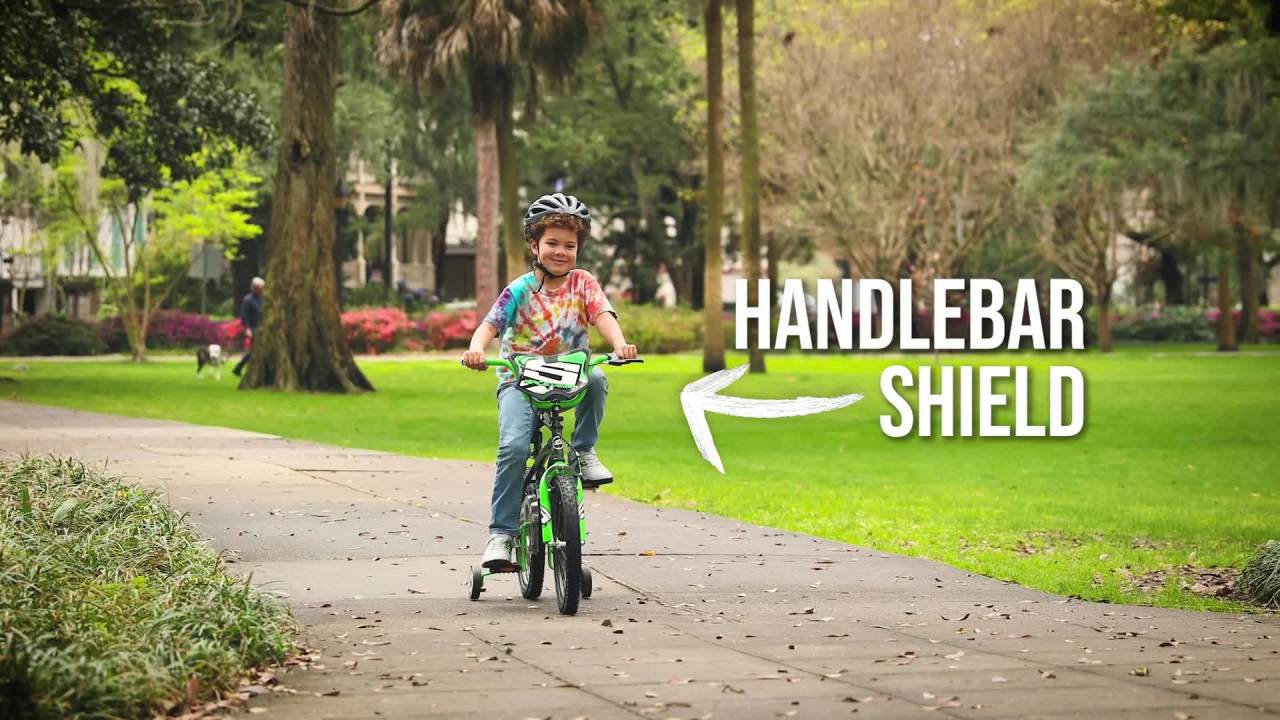 thumbnail video image 2 of 18" Dynacraft Surge Boys BMX Bike, Children Age 6-9 Years, Green, 2 of 12