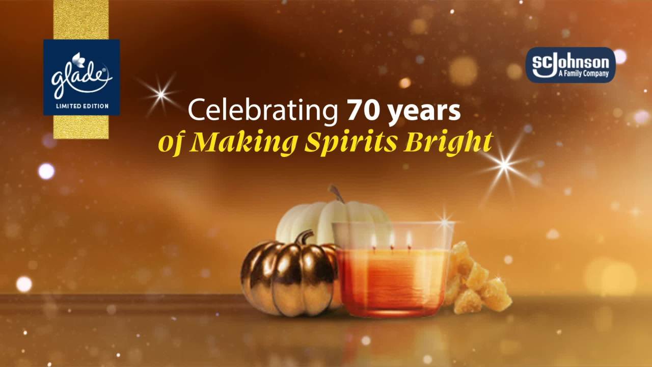 thumbnail video image 2 of Glade PlugIns Scented Oil 5 Refills, Air Freshener, Apple Cinnamon, Essential Oil Infused Wall Plug In, 3.35 FL oz, Pack of 5, 2 of 17