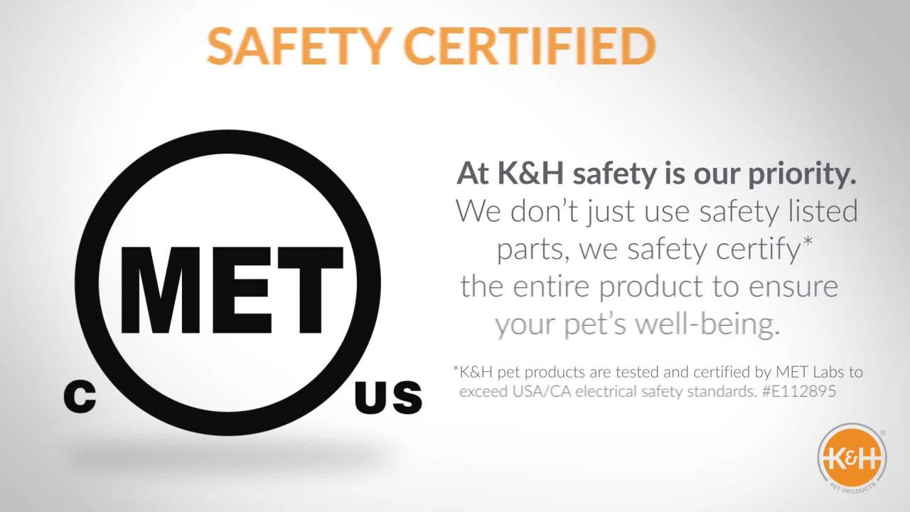 thumbnail video image 2 of K&H Pet Products Deluxe Lectro-Kennel Heated Pad Gray Small 18.5 X 12.5 Inches, 2 of 9