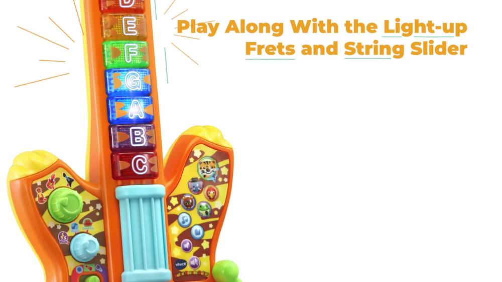 VTech® Zoo Jamz Tiger Rock Guitar™ Musical Instrument Toy for Toddlers