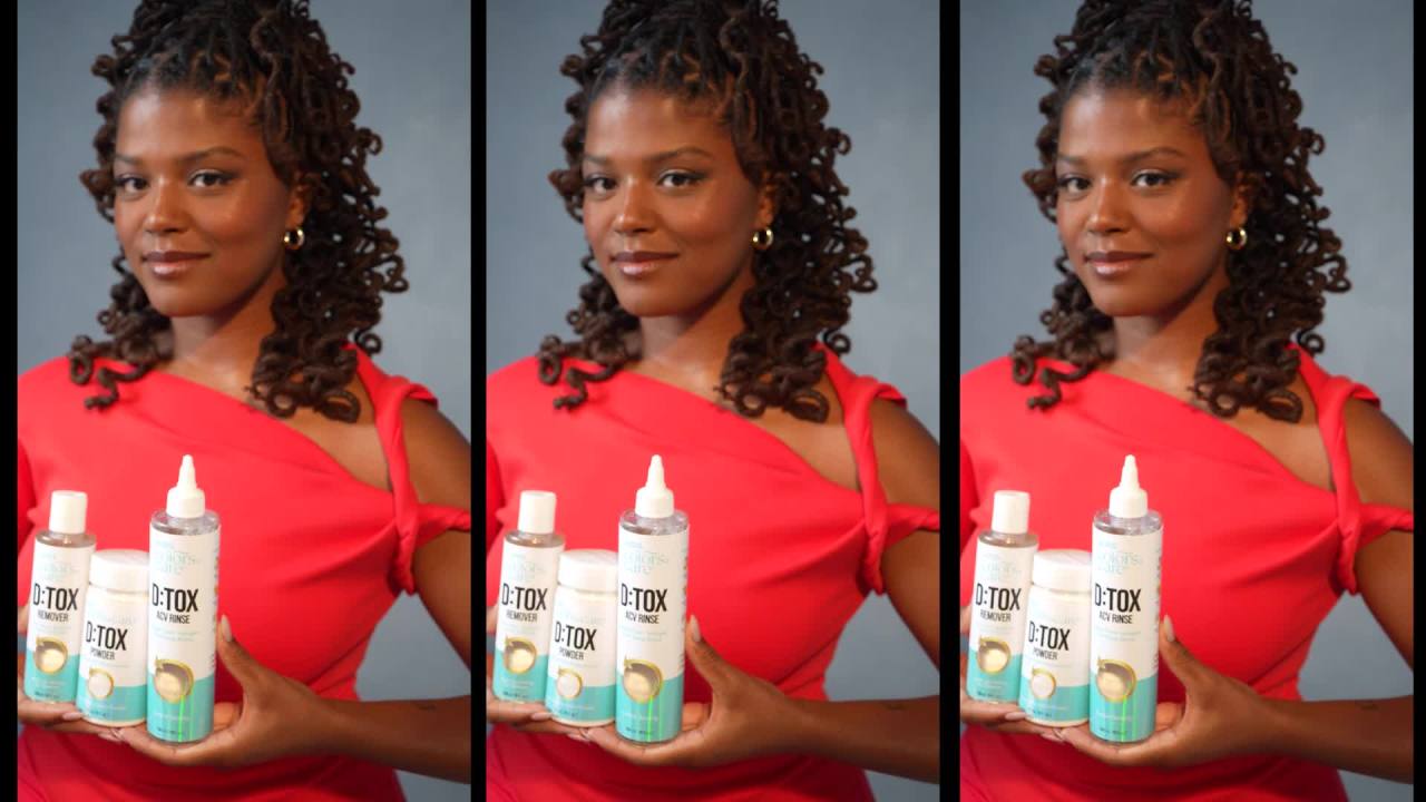 thumbnail video image 2 of KISS Colors & Care D:TOX Powder, Gunk-Pulling Detox Powder, Adult, 226g (8 oz.), 2 of 10