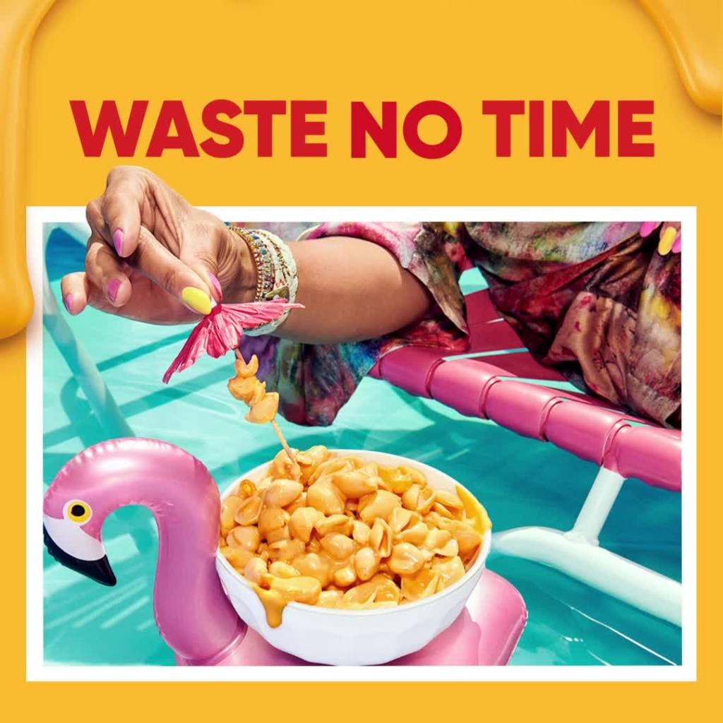 thumbnail video image 2 of Velveeta Shells and Cheese Mac and Cheese, 1 Big Bowl, for Easy Dinner or Dinner Sides, Original Flavor with 2X the Creamy Shells, 5 oz, 2 of 15