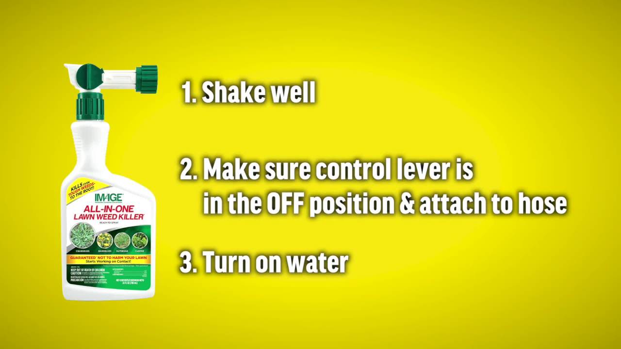 thumbnail video image 2 of Image All-in-One Lawn Weed Killer, 24 oz. Ready to Spray, 2 of 10