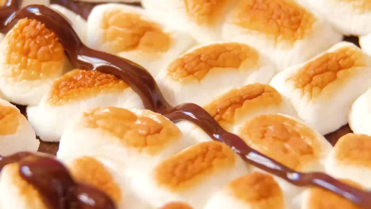 thumbnail video image 2 of Duncan Hines EPIC S'mores Brownie Baking Kit, 24.16 oz, 2 of 9