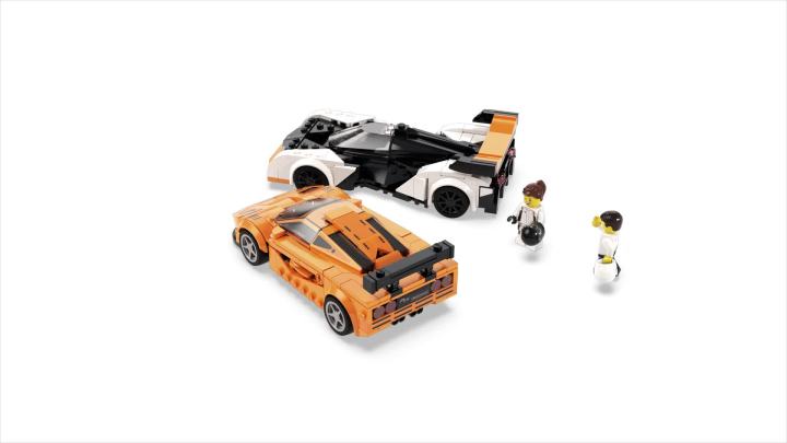 LEGO Speed Champions McLaren Solus GT & McLaren F1 LM 76918 , Featuring 2 Iconic Race Car Toys, Hypercar Model Building Kit, Collectible 2023 Set, Great Kid-Friendly Gift for Boys and Girls Ages 9+ - image 3 of 9