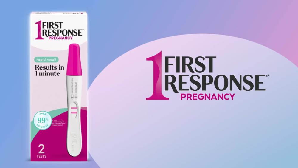 FIRST RESPONSE Rapid Result Early Detection Pregnancy Test with High Sensitivity, 2 Pack