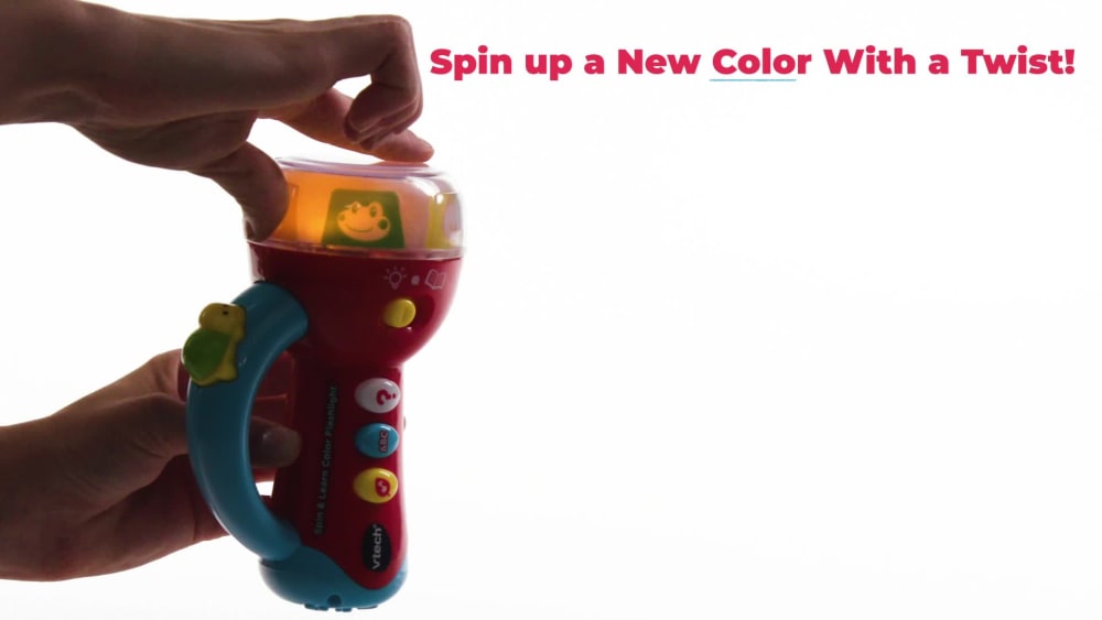 VTech, Spin and Learn Color Flashlight, Toddler Learning Toy - image 2 of 8