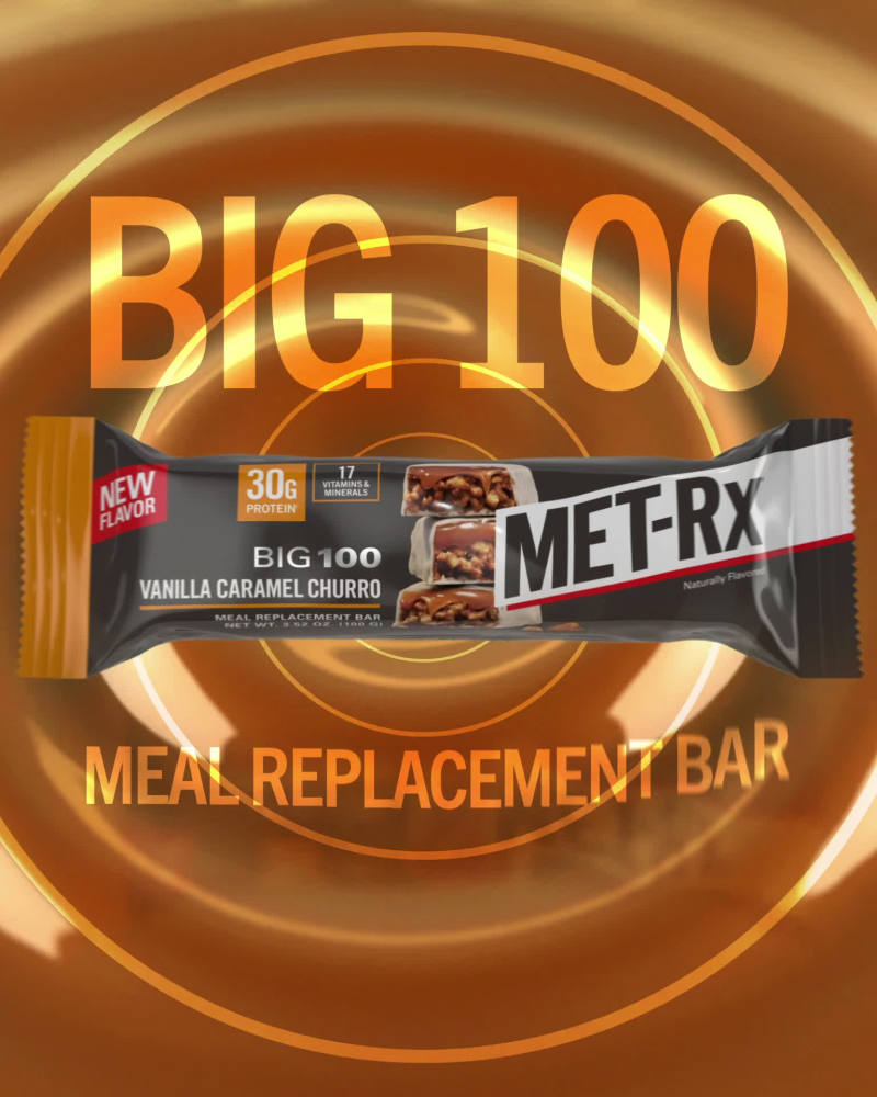 Are Met-rx Bars Good For You MET-Rx Big 100 Protein Bars, Vanilla Caramel Churro Bars, 30g Protein