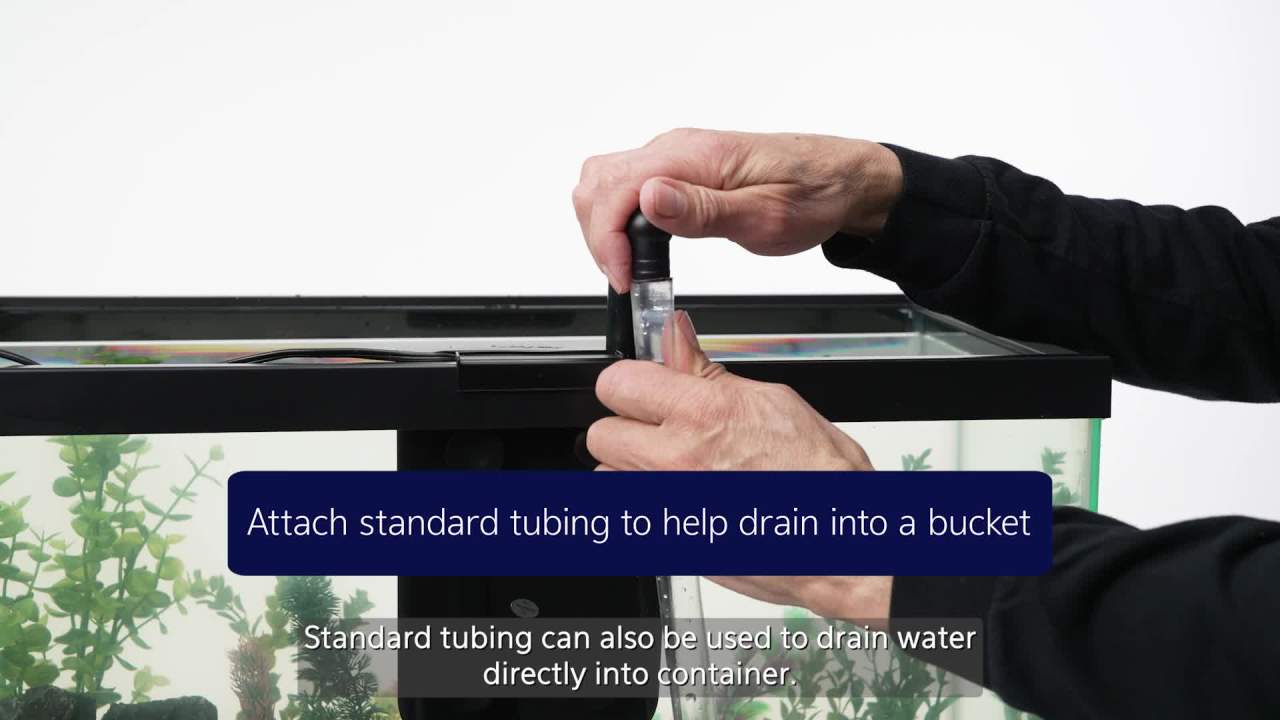 thumbnail video image 2 of Aqueon QuietFlow Internal Filter with SmartClean Technology Small, 2 of 14