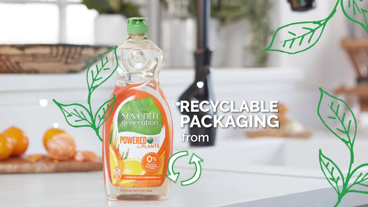 thumbnail video image 2 of Seventh Generation Disinfectant Spray Bathroom Cleaner Lemongrass Citrus, 26 fl oz​, 2 of 10